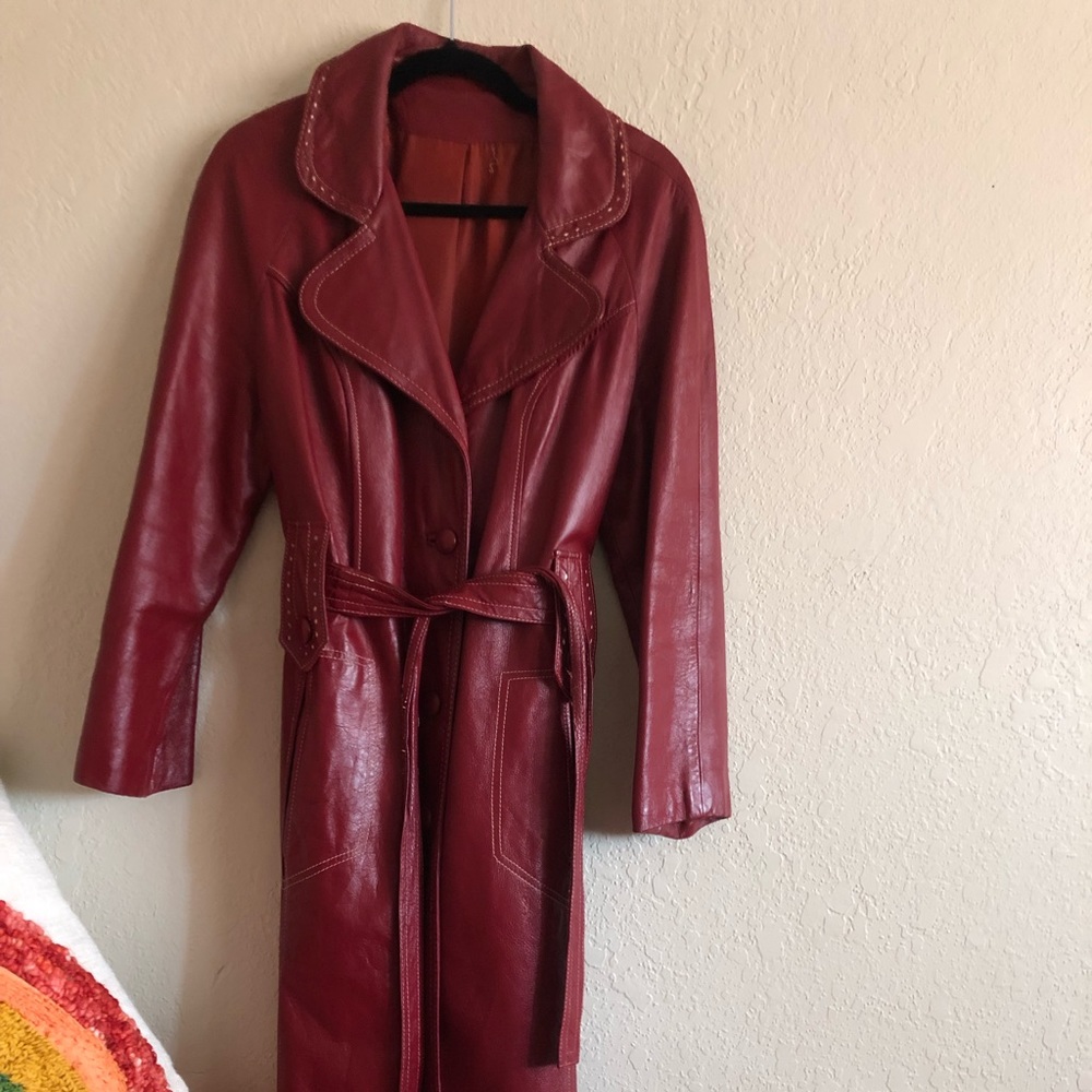 Vintage 1970’s Leather coat